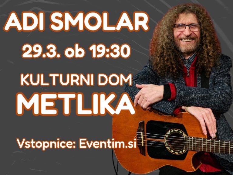 Grafika za koncert Adija Smolarja